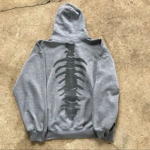 Spine skeleton hoodie ☠️🏴‍☠️
